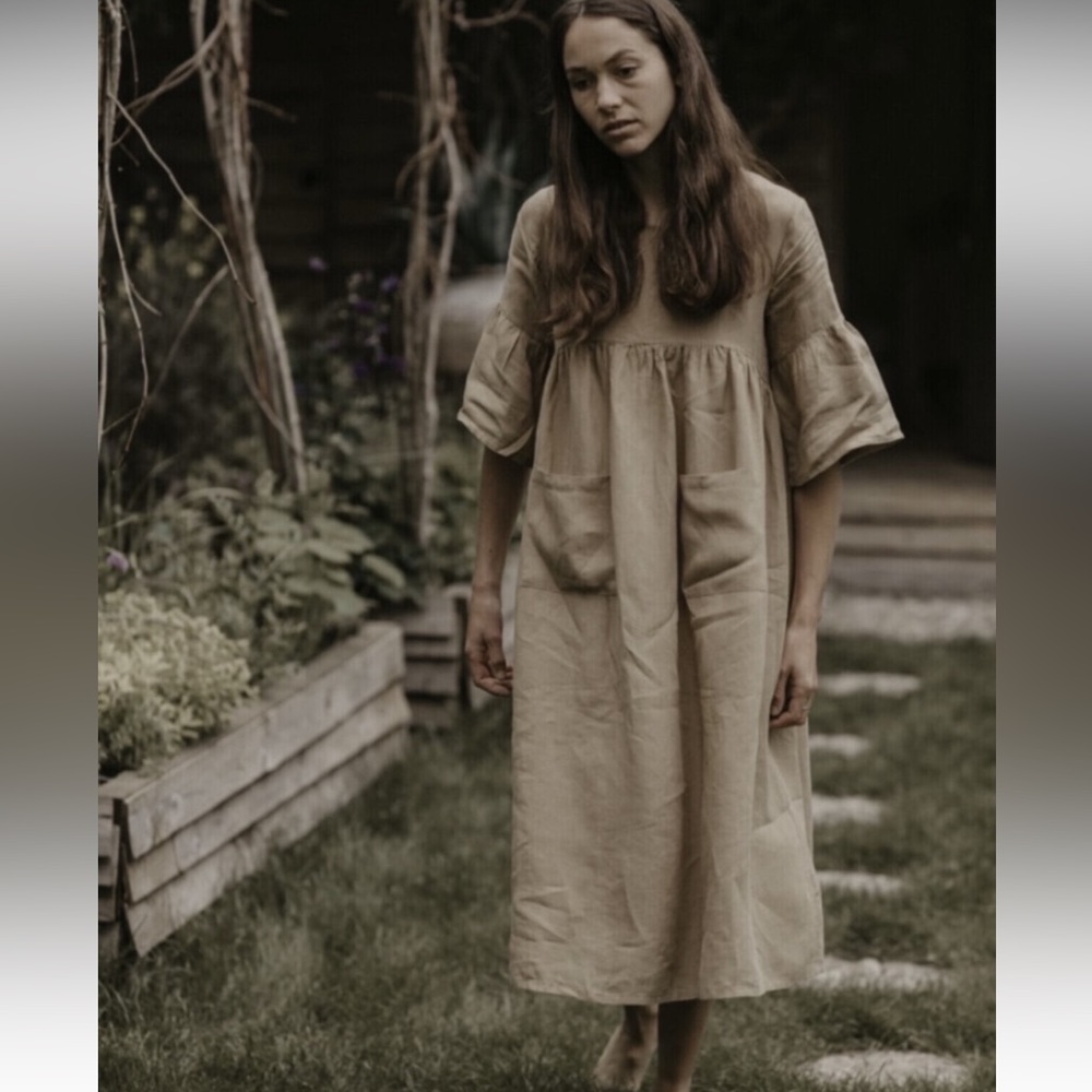 NWT The Simple Folk Sage Dress in Oatmeal XS